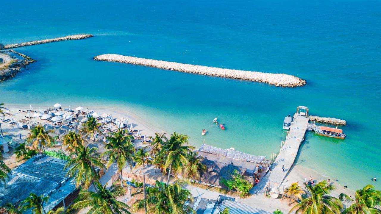 Palmarito Beach Hotel Tierra Bomba Bagian luar foto